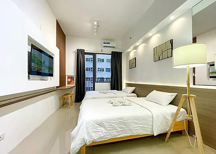 호텔 Twin-bed Oasis Moa Walkability Shore 2 Residences