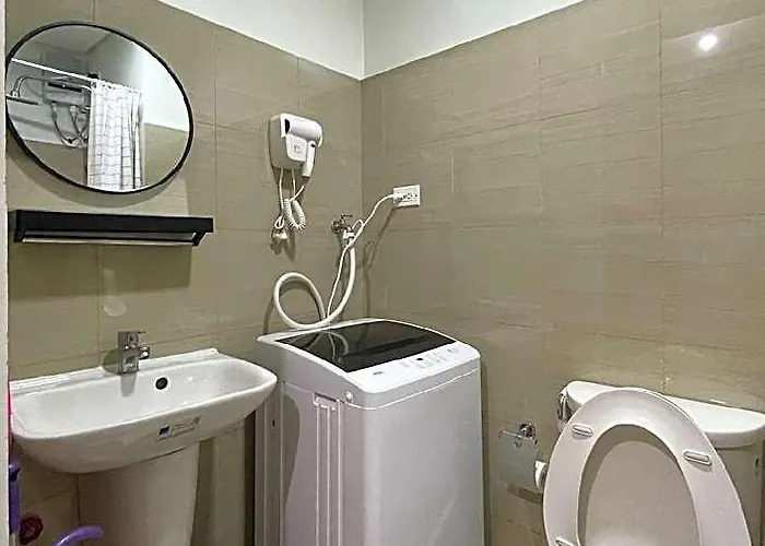 호텔 Twin-bed Oasis Moa Walkability Shore 2 Residences 마닐라