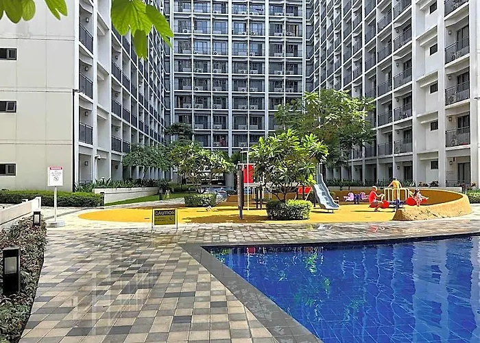 호텔 Twin-bed Oasis Moa Walkability Shore 2 Residences 3*