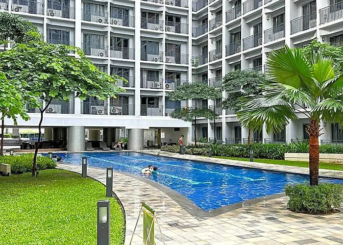 호텔 Twin-bed Oasis Moa Walkability Shore 2 Residences 3*